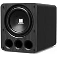 Monolith THX Ultra Certified 2000 Watt Powered Subwoofer - 13-Inch, Massive Output, Low Distortion, for Studio and Home Theater Systems, Black Ash Finish