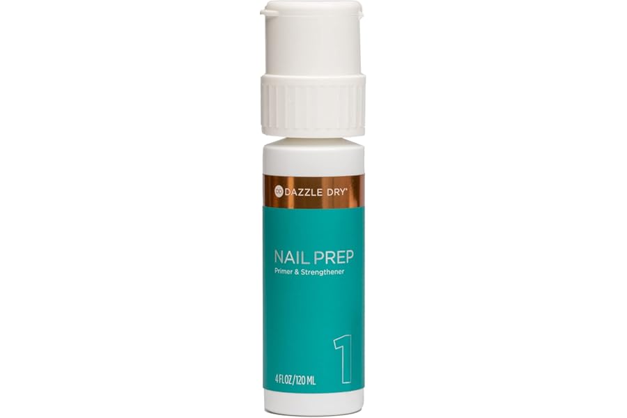 Dazzle Dry Step 1 – Nail Prep, 4 oz (120 mL), Menda Pump
