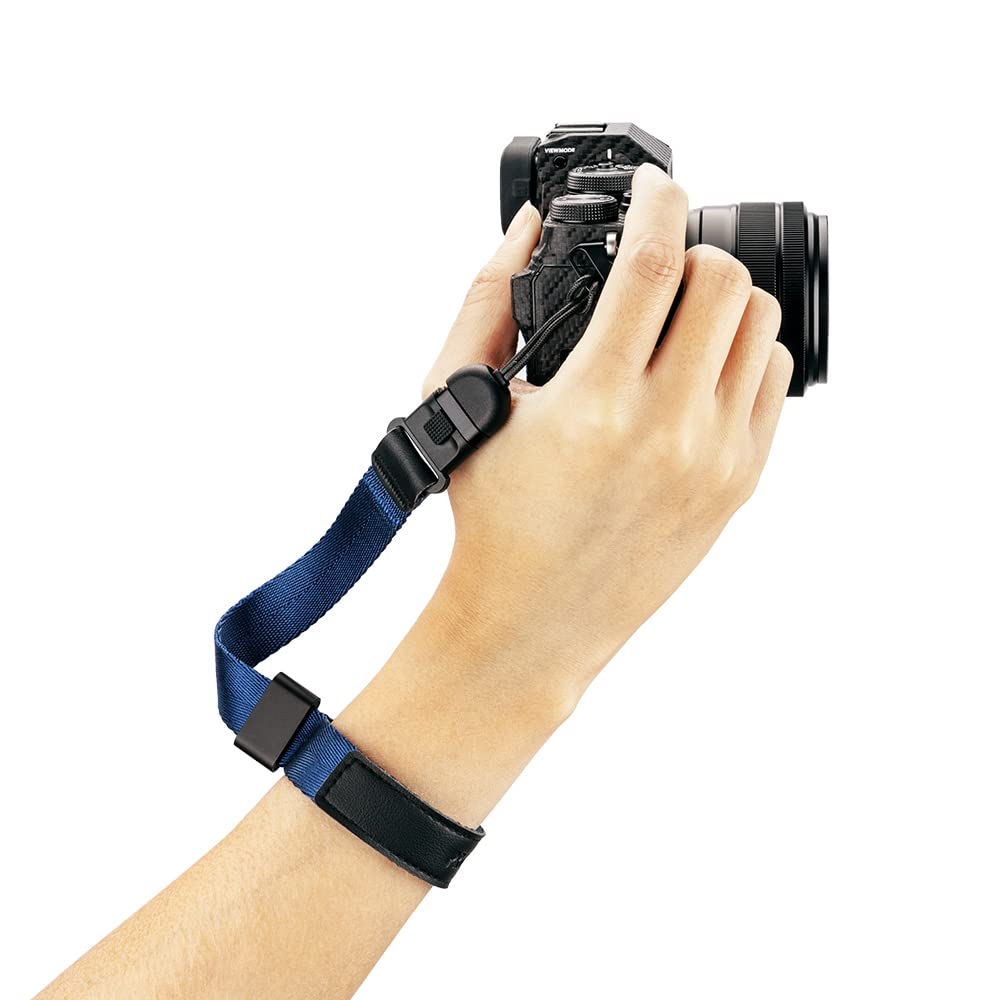 PROfezzion Camera Wrist Strap with Metal Secure Quick Release Buckle for Sony ZV-E10 A6400 A6600 A7 A7R Canon EOS 1300D 800D 80D R100 R50V R10 R8 R7 R6 Nikon Z50II Z30 Z8 Z7II Z6II Zf Zfc D850 & More