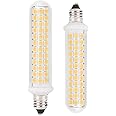 G MGY OLED E11 LED Bulb 9W, LED E11 Dimmable, JD T4 E11 Mini Candelabra Base, 100W 120W Halogen Bulb Replacement, 1100LM, AC120V, for Indoor Decorative Lighting (Warm White 3000k 2-Pack)