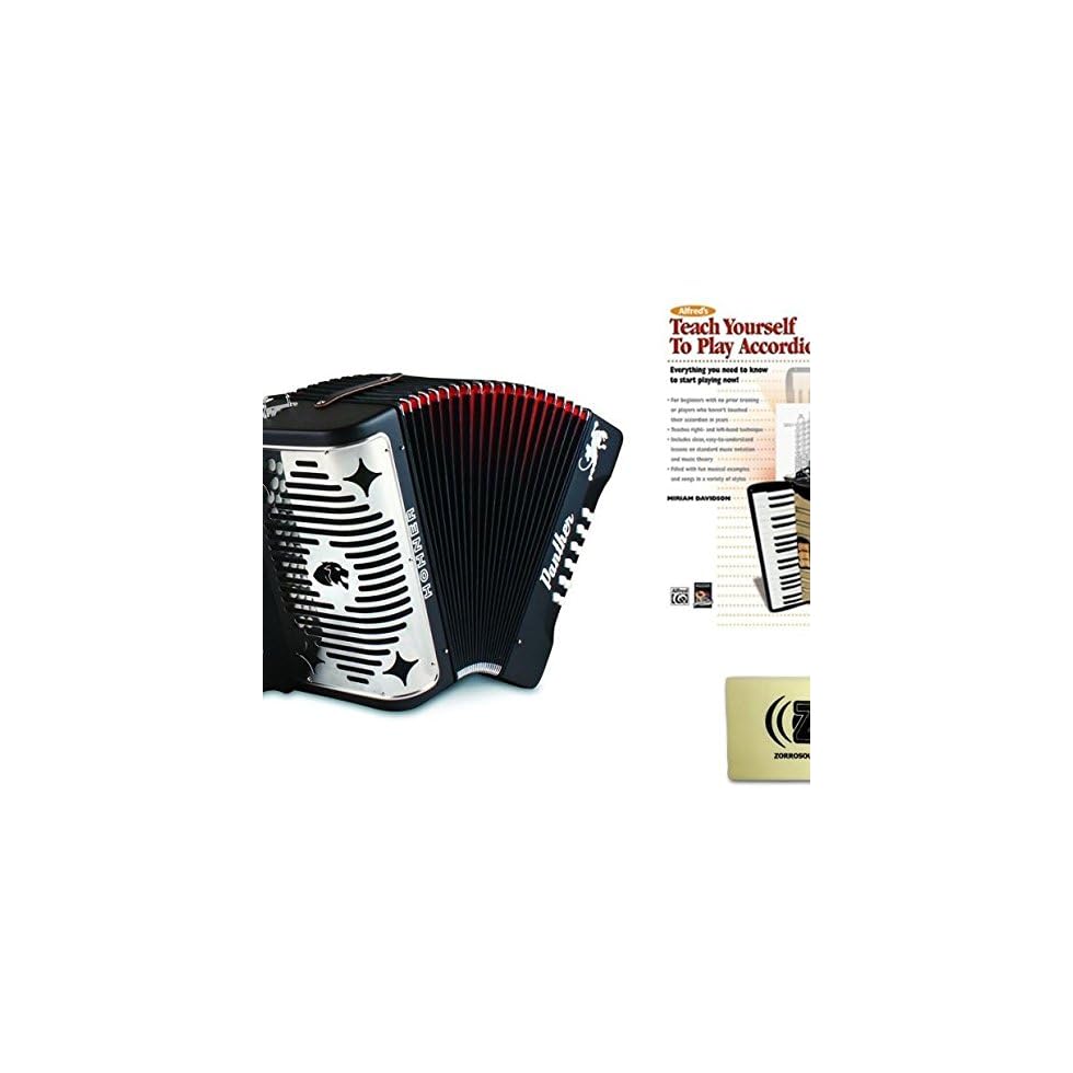 Hohner AGB Panther Accordion 3100FB Diatonic Accordion Gig Bag