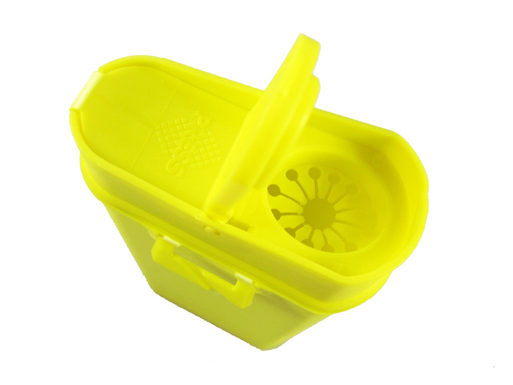 Sharpsafe 41731430 Sharp Bin, 0.2 L, Yellow, Size: 3.7 cm x 7.9 cm x 14.6 cm, 0.2 L - Image 4
