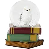 Harry Potter Hedwig The Owl Mini Snow Globe with Swirling White Flakes | Collectible Keepsake Display | 3 Inches Tall