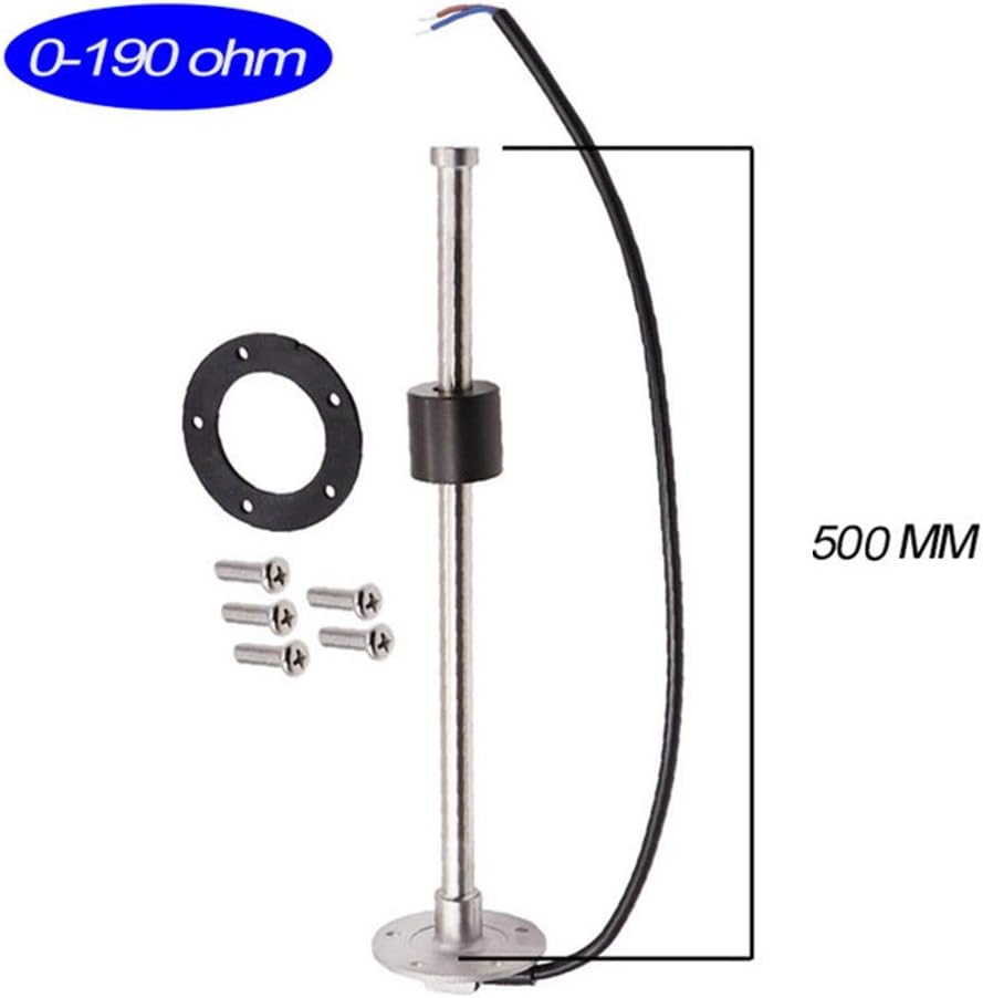 0190ohm Oil Liquid Tank Fuel Water Level Sensor Gauge 12V