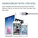 Sundix 3 Pack 10FT Extra Long Nylon Braided Lightning to USB Sync Cable Cord Charger Compatible with iPhone 7/7 plus, iPhone 6/6s/6 plus/6s plus, 5c/5s/5, SE, iPad /iPod(White)