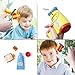 9 Piece Pretend Play Barber Shop Toy Hair Salon Playset for Kids Hairstyle Salon Kit Cut Hair Tool Set Including Hair Dryer, Comb, Hair Trimmers, Scissors(80115B)