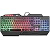 Rii-Gaming-Keyboard-Rainbow-Backlit-Light-up-Gaming-Keyboard-for-ComputerLaptopPCWindows-UK-Layout Rii RK202 Gaming Keyboard,LED Rainbow Backlit Light up Keyboard With Membrane Keys,Spill-Resistant,for PC Computer…