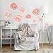 Better Than Paint E116374 Faster & Easier Than Stenciling, Painting Or Wallpaper: This is Not A Decal, Watercolor Blooms Décor, Wall Art Transfer | Fast & Easy, Pink