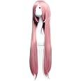MapofBeauty 40" 100cm Anime Costume Long Straight Cosplay Wig Party Wig (Pink)