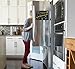 Be Smartholic - Monthly Magnetic Chalkboard for Refrigerator - Large (16 X 11.75 Inches) - Black - Premium Gift Package