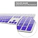 All-inside Ombre Purple Keyboard Cover for iMac Wired USB Keyboard