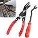 Ninth-City 2Pcs Steel Car Door Panel Trim Clip Instrument Door Trim Panel Clip Upholstery Removal Pliers & Tool Set