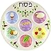 Passover Seder Plate for Kids. 10 High Quality Plastic 10" Disposable Plates