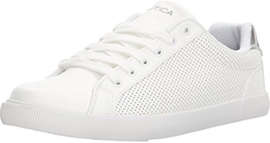 nautica tennis shoes white
