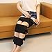 Ueasy Adjustable Authentic Bandages to Correct O- Type Legs X-Type Legs 3 Kits Available O Form X Legs Form Correction Band One Size Fits All Black (Advanced Version)