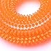 Dog Chew Toys Indestructible Aggressive Chewers Large Breed Squeak Toys (Orange)