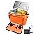 Bluetooth Speaker Cooler Bag,VOLADOR Insulated Cooler Bag with Wireless Bluetooth Speaker,Waterproof Picnic Cooler Bag Sandy Beach Tote Box