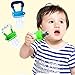 Baby Food Feeder, Tinabless Fresh Fruit Feeder Infant Teething Toy Nibbler Teether Pacifier and Silicone Pouches for Baby with Clip M (2Pcs)