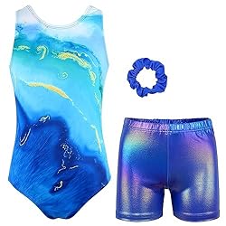MODAFANS Gymnastics Leotards for Girls with Shorts