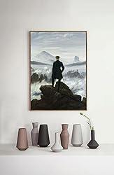 Caspar David Friedrich Prints - Wanderer Above the