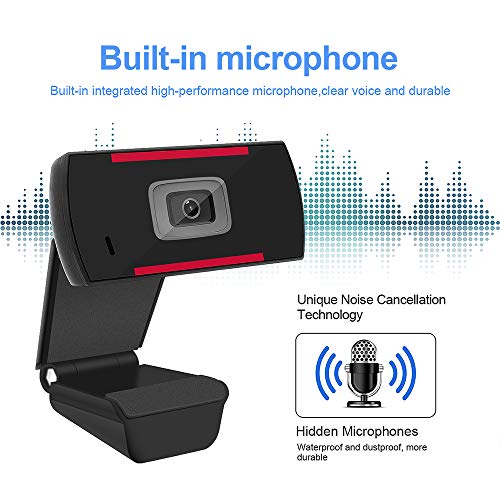 720P-Webcam-with-Microphone-110-Degree-Wide-View-Angle-USB-PC-Webcam-Plug-and-Play-Video-Calling-Webcam-for-Web-Conference-MSN-and-Skype