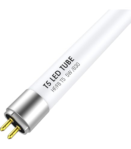 ゆうじ　No.8 No.T5 IHYCTV T5 LED Bulbs 12 inch, G5 5W 685lm 6500K, F8T5/DL LED