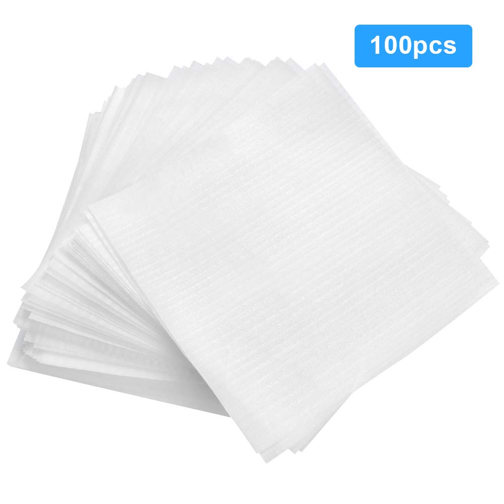 YANSHON 100Pcs 12 x 12 Cushion Foam Sheets for Packing Recyclable Foam