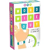 Word Wipeout: Easy to Learn Family Games for 2 to 6 Players | Fast-Paced Spelling Word Game for Family Game Nights | Fun Game for Adults & Kids 8 Years and up