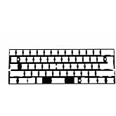YMDK Universal Anodized Aluminum Plate Positioning Board Plate Support ISO ANSI for GH60 PCB 60% Keyboard DIY