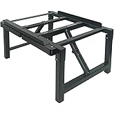 HiveSweet Adjustable Metal Hive Stand Black Metal Bee Hive Stand for 10 Frame Langstroth Hives Bee Keeper Hive Stand Load Capacity 100kg