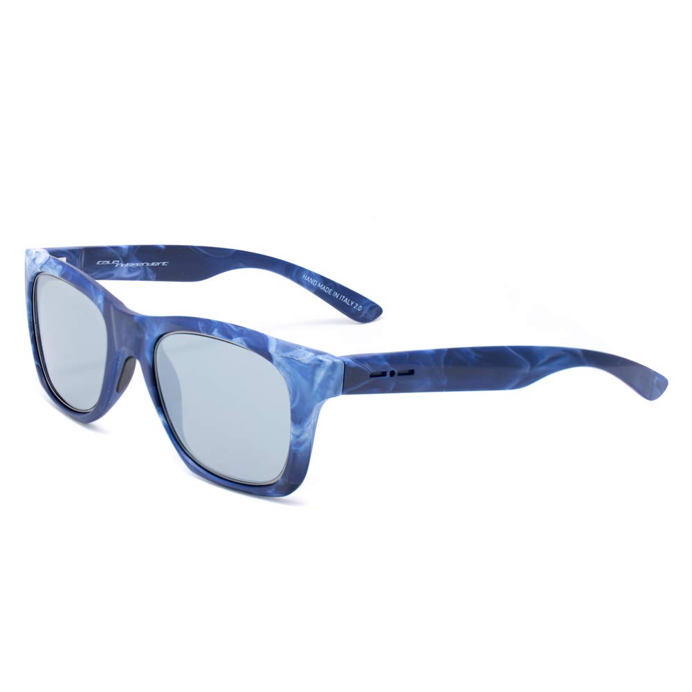 Italia Independent Unisex Adults’ 0925-022-001 Sunglasses, Blue (Azul), 52