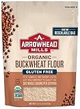 Arrowhead Mills Organic Gluten Free Buckwheat Flour, 22 Ounce (Pack of 6)