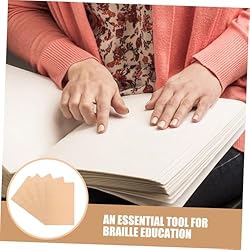 Generic 10pcs Learning Paper for Blind Writing