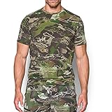 Under Armour Mens Threadborne Camo Short sleeve T-Shirt,Ridge Reaper Camo Fo /Black, X-Large