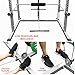 Valor Fitness Power Cage Squat Rack with Lat Pull Down Attachment and Pull Up Bar 2