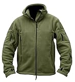 TACVASEN Men's Tactical Fleece Jacket