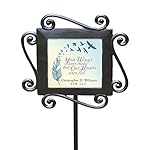 GiftsForYouNow Wrought Iron Personalized Memorial Garden Stake, 28" by 8.5"