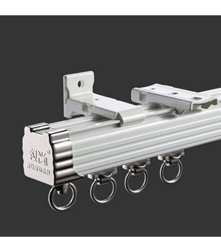 Double Row Curtain Track Ceiling Ounted, Silent Australia | Ubuy