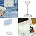 ULTNICE Table Number Holders Table Number Stands Photo Holder Photo Clip for Weddings Party Gatherings -Pack of 15pcs