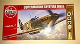 Airfix A68206M Supermarine Spitfire Mk Ia 1:72 Military Aircraft Small Starter Plastic Model Gift Set
