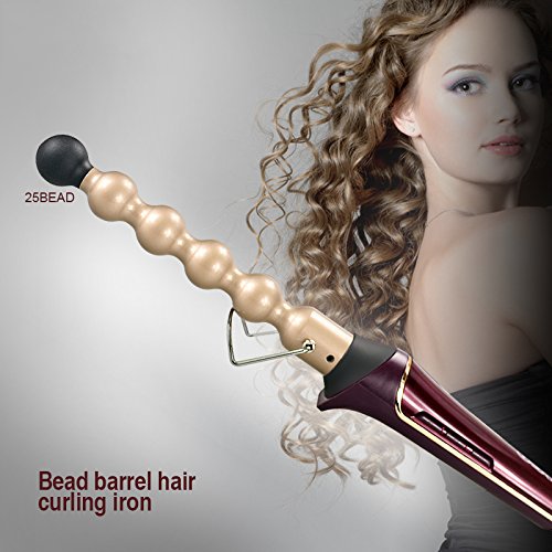 Professional Hair Curling Iron Wand Curl Collection Bubble