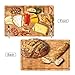 HHXRI Organic Bamboo Cheese Board and Knife Set for Kitchen (15.8x9.8x1.2'')…
