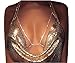 Women Rhinestone Bra Body Chains Sexy Bikini Bralette Chain Harness Body Jewelry