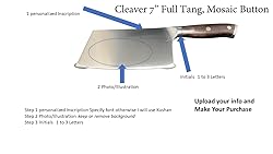 Tacit Logic Custom Chef Knife, Personalized chef