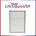 HEPAtech Filter Replacement Compatible with Hunter 30936 Quiet Flo Air Purifiers 30058 30085 30090 30095 30105 30117 30119 30130 36095 36117 36127 37090 30999 by LifeSupplyUSA