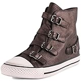 Ash Virgin Womens Leather Trainers Black 8 US