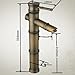 Aquafaucet Antique Brass Bamboo Shape Bathroom Sink Vessel Faucet Basin Mixer Tap
