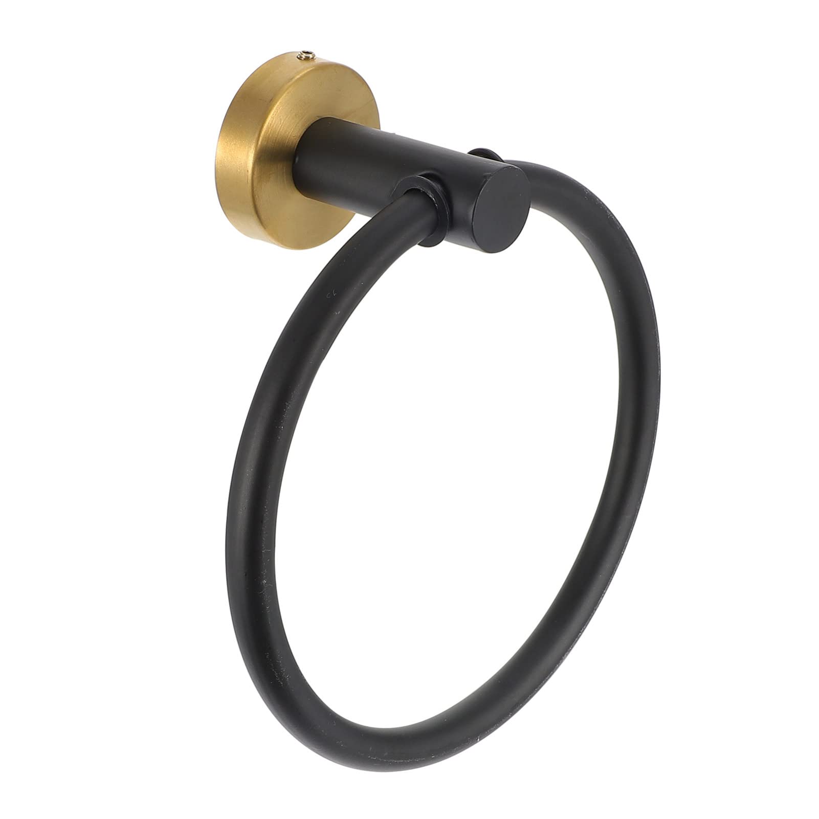 Stainless Steel Towel Ring Wall-mounted Holder for Bathroom Kitchen Easy to Install Rust-resistant and Sturdy Towel Hanger Smooth Edges for Safety