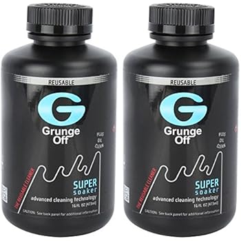 Grunge Off Super Soaker Glass Pipe Cleaner, 16 Ounce (2 Pack)