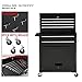 Big Tool Chest,Removable 2 in 1 Tool Box,8-Drawer Tool Storage,Detachable Tool Chest with 4 Universal Wheels (2 PCS Lockable),Keyed Locking System Toolbox Organizer